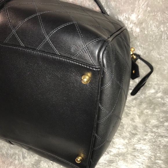 Chanel Lambskin  Boston Weekender Duffel bag SOLD - Picture 10 of 15